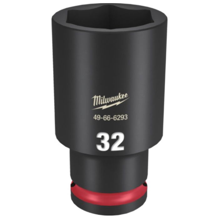 milwaukee　SHOCKWAVE　IMPACT　DUTY　ディープインパクトソケット　1/2インチ(12.7mm)角　32mm