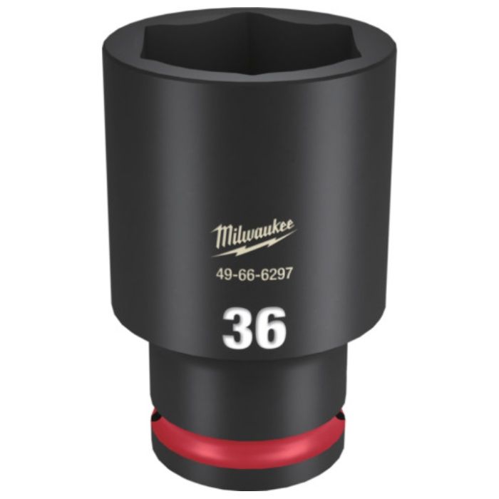 milwaukee　SHOCKWAVE　IMPACT　DUTY　ディープインパクトソケット　1/2インチ(12.7mm)角　36mm