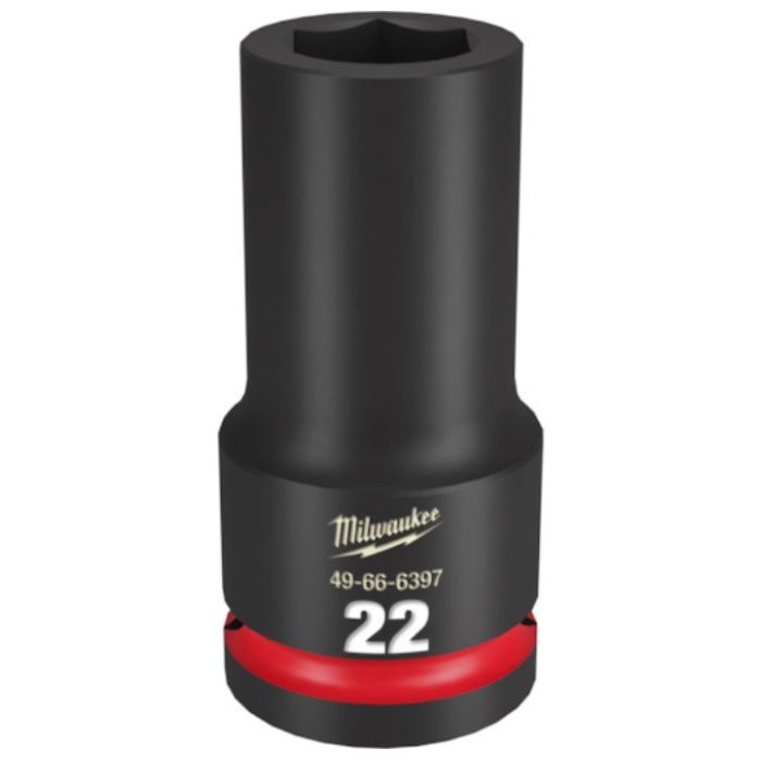 milwaukee　SHOCKWAVE　IMPACT　DUTY　ディープインパクトソケット　3/4インチ(19mm)角　22mm