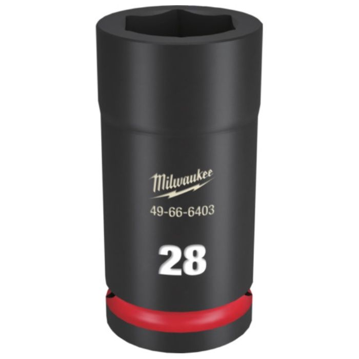 milwaukee　SHOCKWAVE　IMPACT　DUTY　ディープインパクトソケット　3/4インチ(19mm)角　28mm