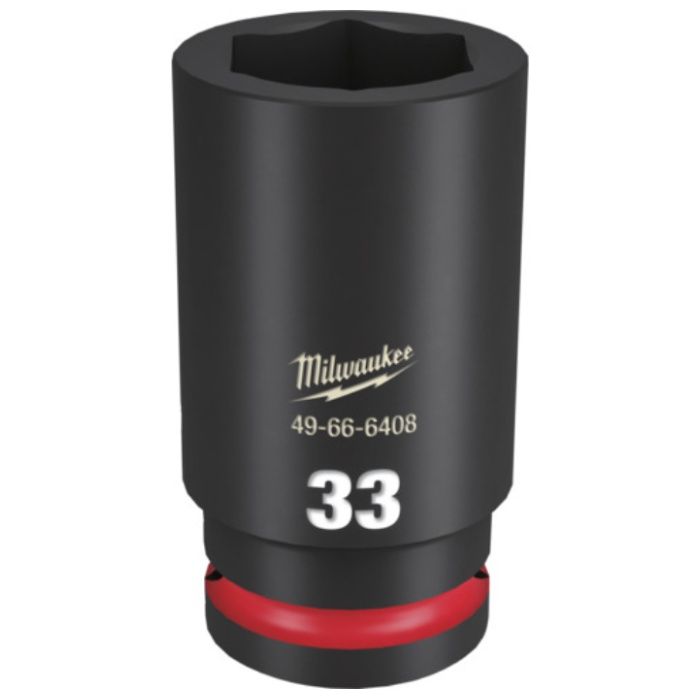 milwaukee　SHOCKWAVE　IMPACT　DUTY　ディープインパクトソケット　3/4インチ(19mm)角　33mm