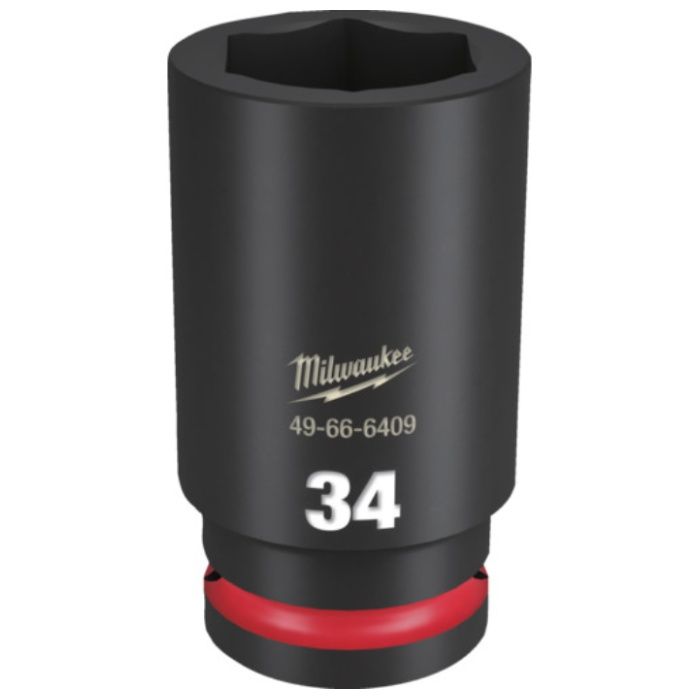 milwaukee　SHOCKWAVE　IMPACT　DUTY　ディープインパクトソケット　3/4インチ(19mm)角　34mm