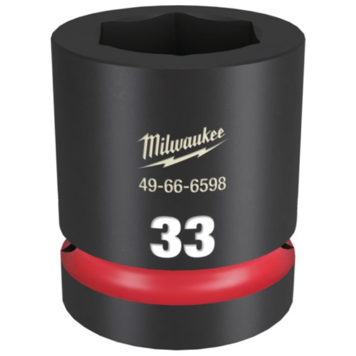 milwaukee　SHOCKWAVE　IMPACT　DUTY　インパクトソケット　1インチ(25.4mm)角　33mm