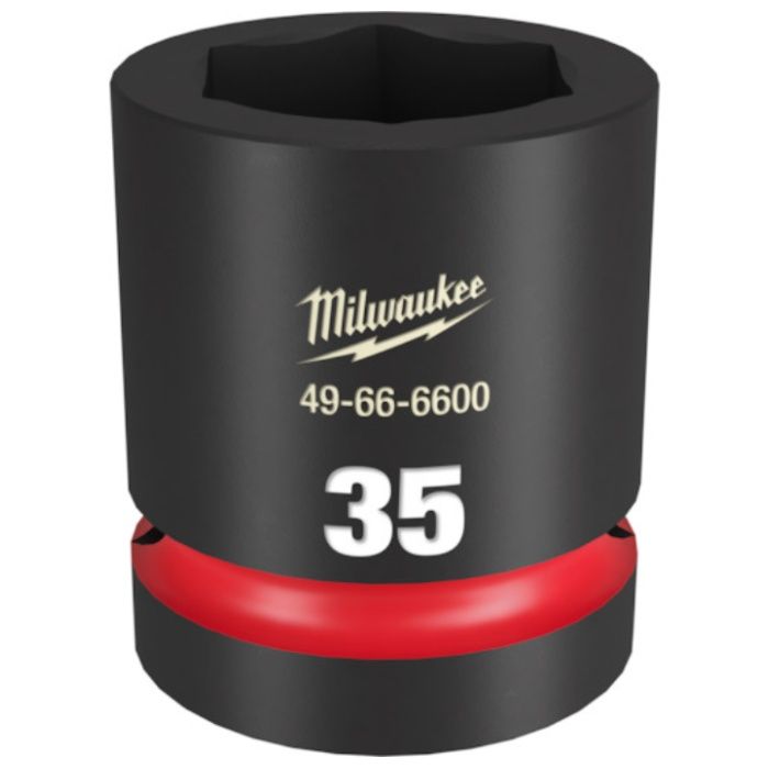 milwaukee　SHOCKWAVE　IMPACT　DUTY　インパクトソケット　1インチ(25.4mm)角　35mm