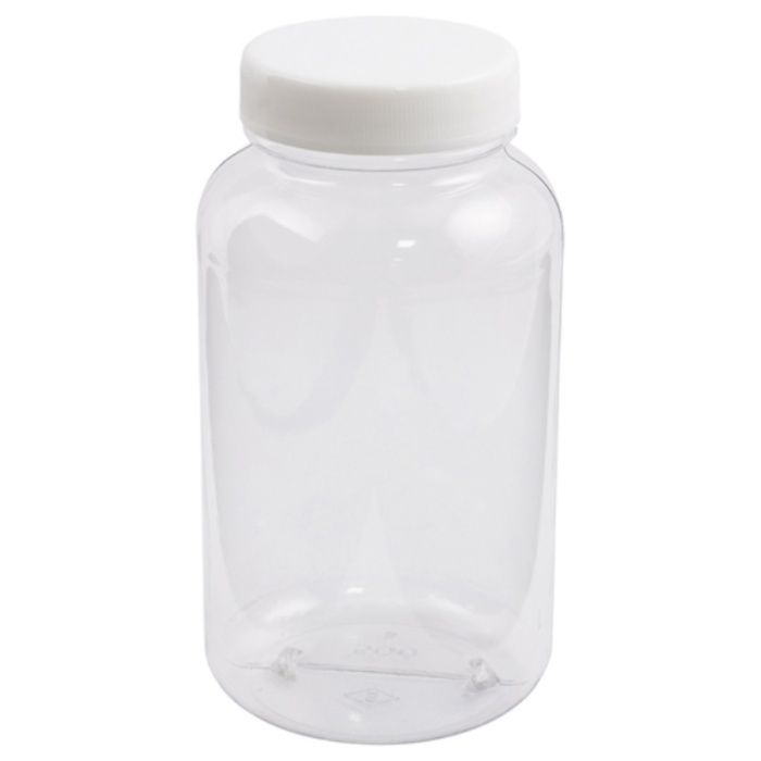 AS　クリア広口瓶(透明エンビ製)500mL