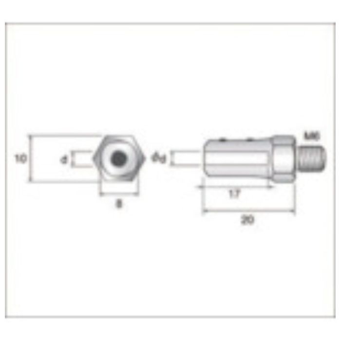 ナカニシ　チップホルダー　φ2.0用　2個入