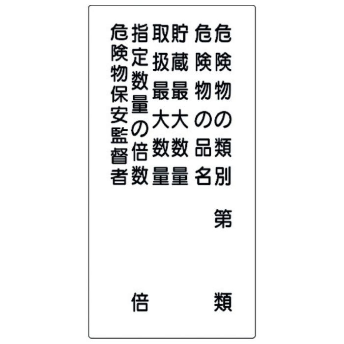 グリーンクロス　危険物標識　危険物の類別　6行　K16C
