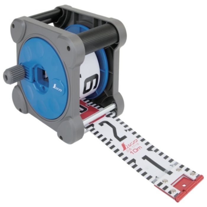 シンワ　ロッドテープ　10m　巾60mm　キューブ型リールセット　JIS