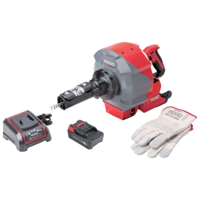 RIDGID　排水管清掃機　K-46　バッテリーセット