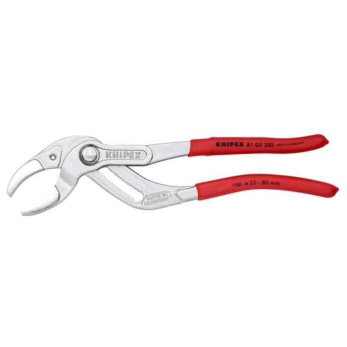 KNIPEX　パイププライヤー　クロムメッキ(SB店頭展示パッケージ仕様)
