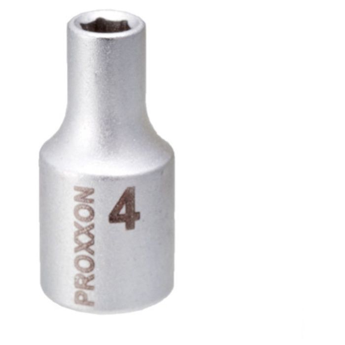 PROXXON　ソケット1/4(6角タイプ)　4mm