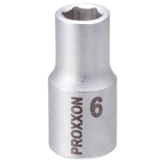 PROXXON　ソケット1/4(6角タイプ)　6mm
