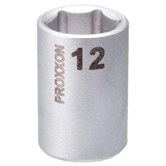 PROXXON　ソケット1/4(6角タイプ)　12mm