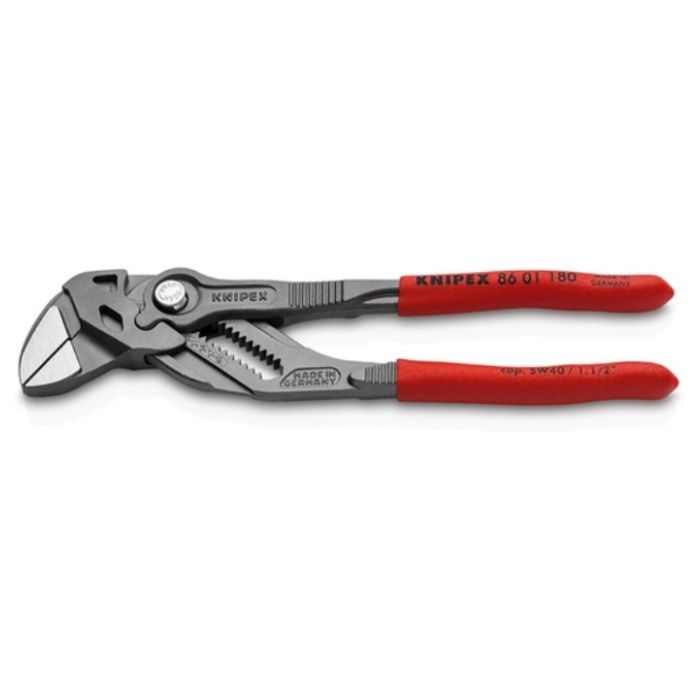 KNIPEX　プライヤーレンチ　すべり止め付プラスチックハンドル　180mm(SB展示販売パッケージ仕様)