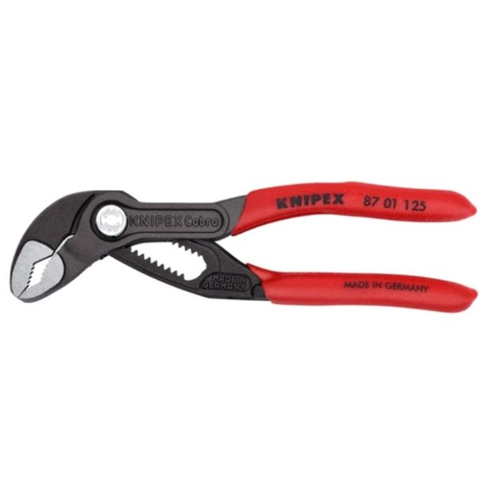 KNIPEX　ミニウォーターポンププライヤー　コブラ　すべり止め付きプラスチックハンドル　125mm(SB展示販売パッケージ仕様)