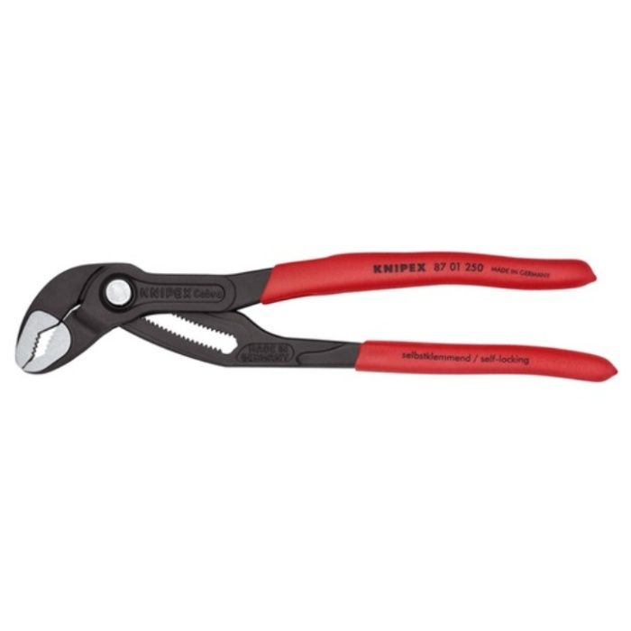 KNIPEX　ウォーターポンププライヤー　コブラ　すべり止め付きプラスチックハンドル　250mm(SB展示販売パッケージ仕様)