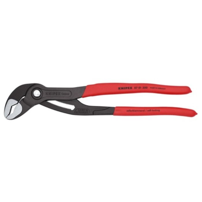 KNIPEX　ウォーターポンププライヤー　コブラ　すべり止め付きプラスチックハンドル　300mm(SB展示販売パッケージ仕様)
