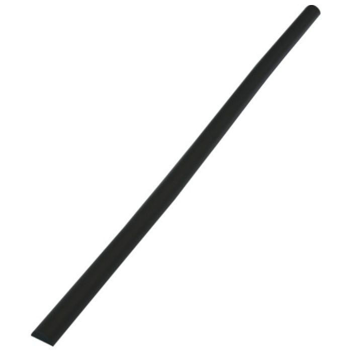 CAR-BOY　安心クッション　マグネット　半円型90cm　細　ブラック