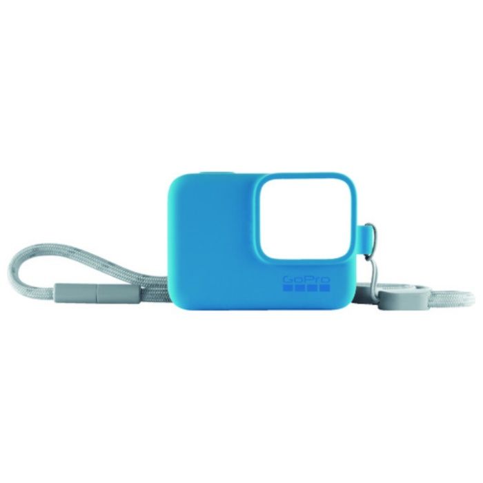 GoPro　【売切廃番】ウェアラブルカメラ用オプション　スリーブ+ランヤード　ブルー