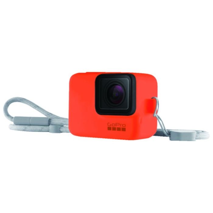 GoPro　【売切廃番】ウェアラブルカメラ用オプション　スリーブ+ランヤード　ハイパーオレンジ