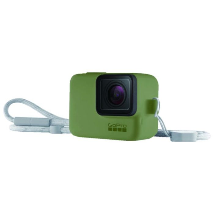 GoPro　【売切廃番】ウェアラブルカメラ用オプション　スリーブ+ランヤード　タートルグリーン