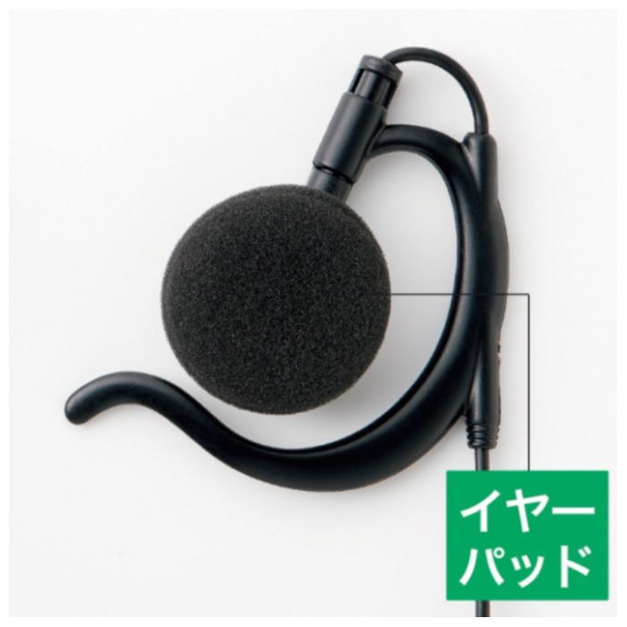 ALINCO　EME29A/48A/50/67B/80BMA用イヤーパッド5個セット