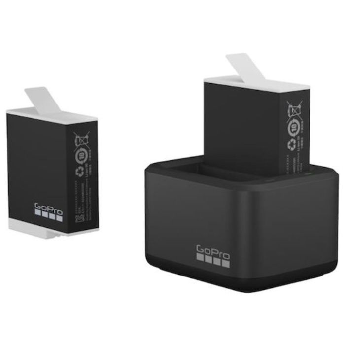 GoPro　デュアルバッテリーチャージャー+エンデューロバッテリー2個セット　HERO11・10・9用