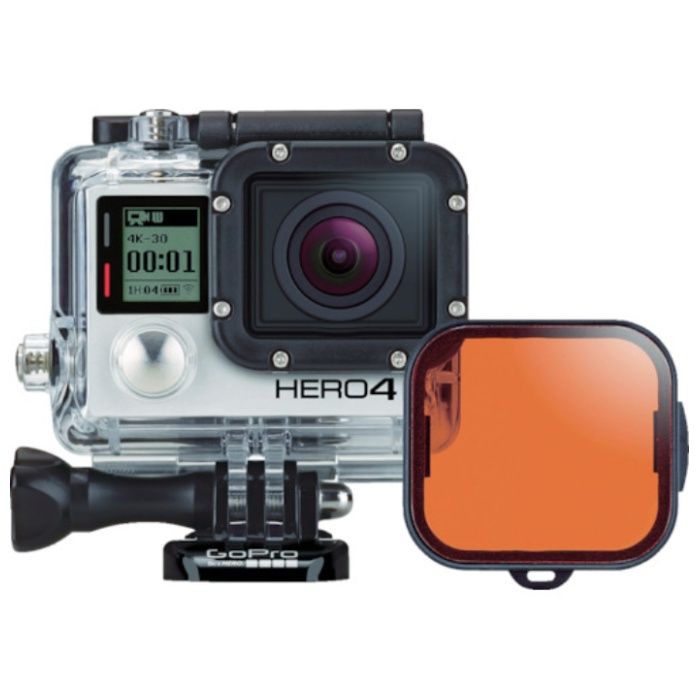 GoPro　【売切廃番】レッドダイブフィルター　ダイブハウジング用