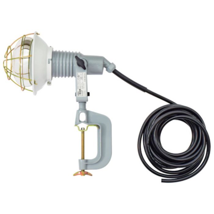NICHIDO　レフ球投光器　200V　200W　5m　アース付