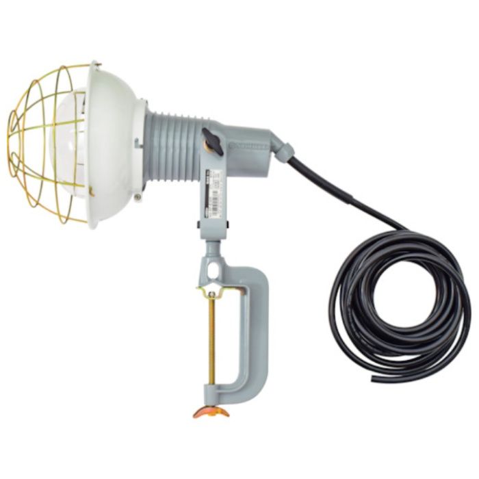 NICHIDO　レフ球投光器　200V　300W　5m　アース付