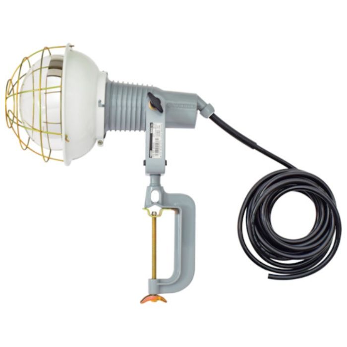 NICHIDO　レフ球投光器　200V　500W　5m　アース付
