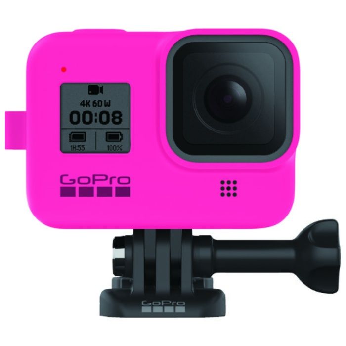 GoPro　【売切廃番】　ウェアラブルカメラ用オプション　スリーブ+ランヤードforHERO8　エレクトリックピンク