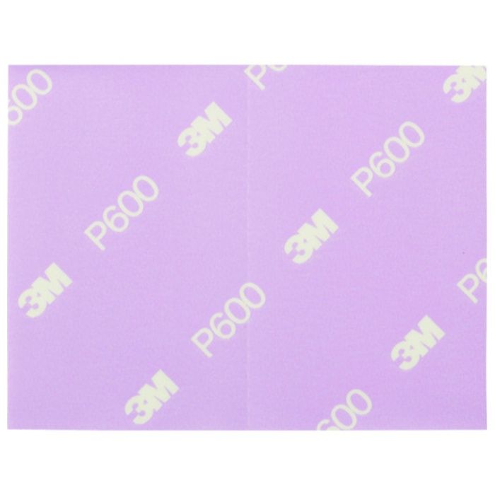 3M　足付けソフトシート　130X170mm　#600　50枚入り