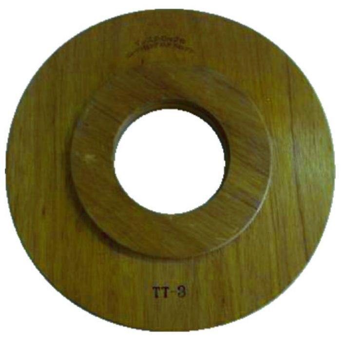 3M　パッド台　ドライビングアッセンブリー(木台付き)　230mm　(2枚入)