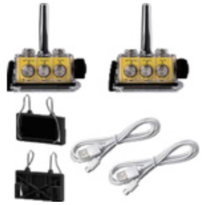 BbTALKIN’　Bluetoothインカム“Bbt　CS2”A標準セット2人用