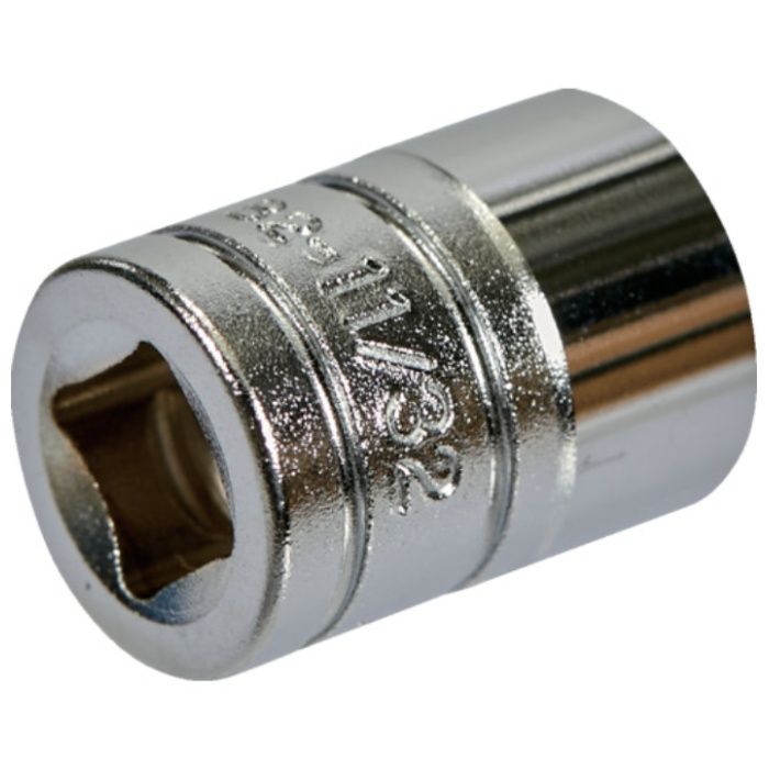 KTC　インチ　6.3sq.ソケット(六角)　対辺寸法11/32inch　全長18.5mm