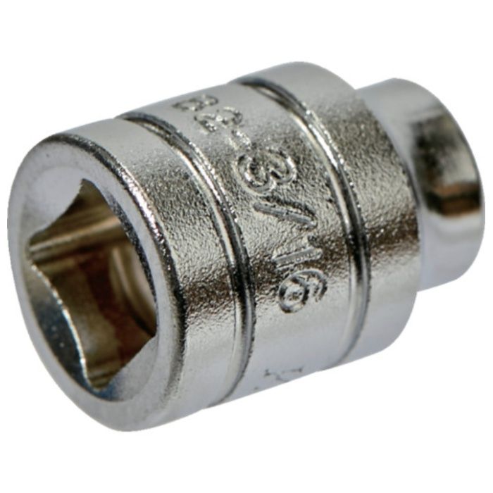 KTC　インチ　6.3sq.ソケット(六角)　対辺寸法3/16inch　全長16mm