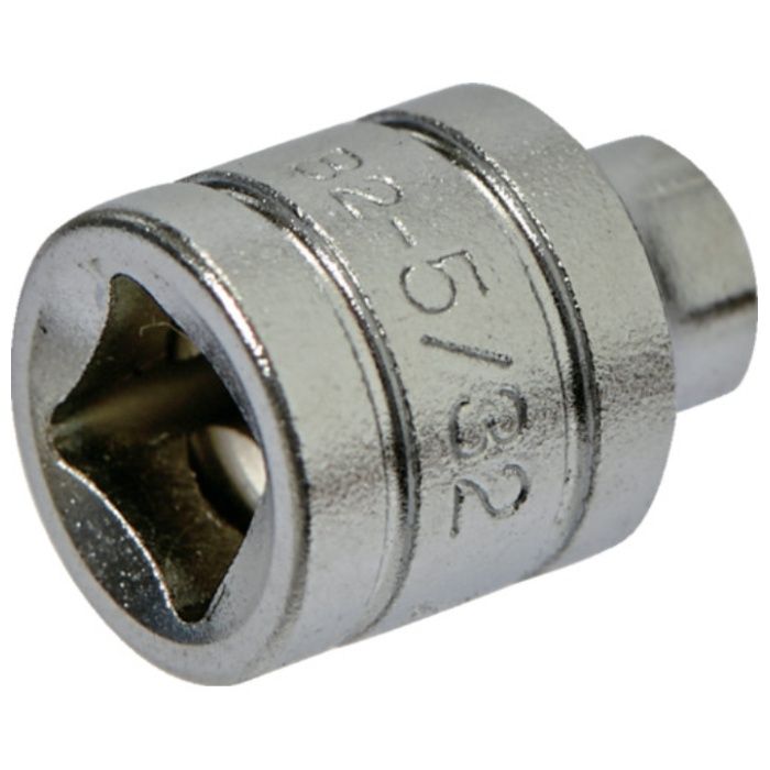 KTC　インチ　6.3sq.ソケット(六角)　対辺寸法5/32inch　全長16mm