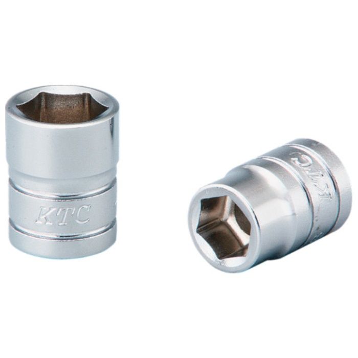 KTC　6.3sq.ソケット(六角)パック・台紙仕様　差込角6.35mm　B2-055袋入り