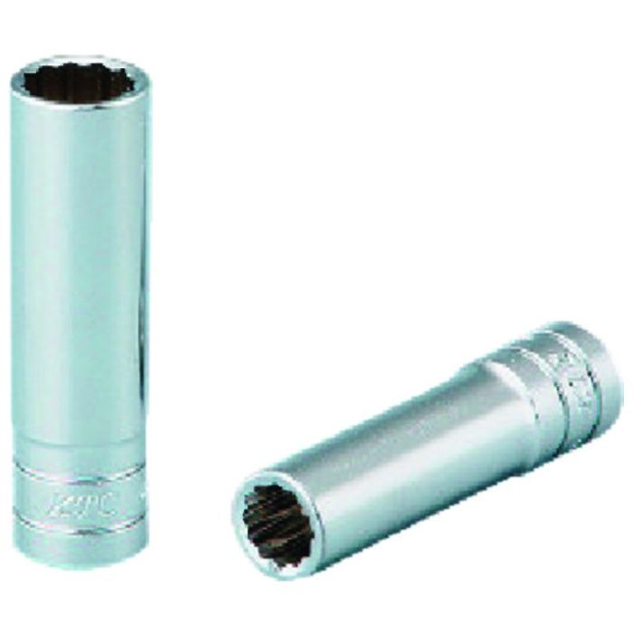 KTC　6.3sq.ディープソケット(十二角)パック・台紙仕様　差込角6.35mm　B2L-13袋入り