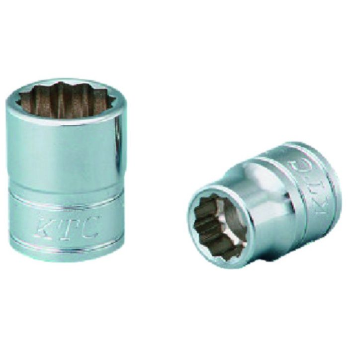 KTC　9.5sq.ソケット(十二角)パック・台紙仕様　差込角9.5mm　B3-10袋入り