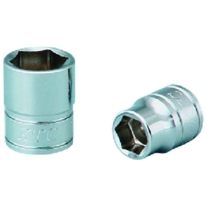 KTC　9.5sq.ソケット(六角)パック・台紙仕様　差込角9.5mm　B3-24袋入り