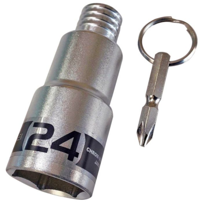 ベストツール　KOSEI　着脱式ワンタッチソケット　24mm　No.2アダプター付