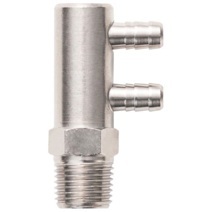 潤工社　ハンディタッチ継手　2連エルボ　4×2.5mm　　PT1/8