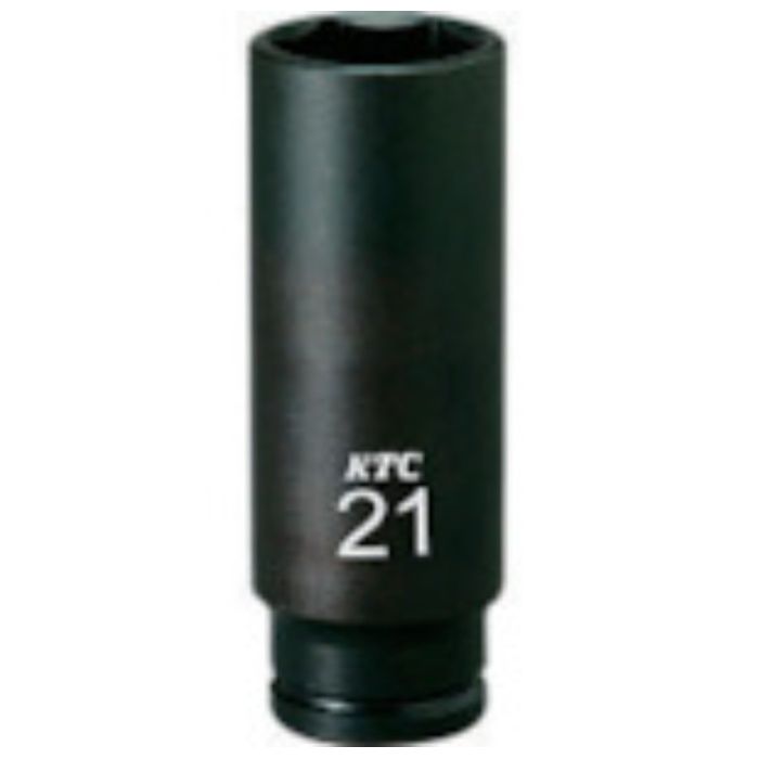 KTC　9.5sq.インパクトレンチ用ソケット(ディープ薄肉)　対辺寸法22mm　差込角9.5mm