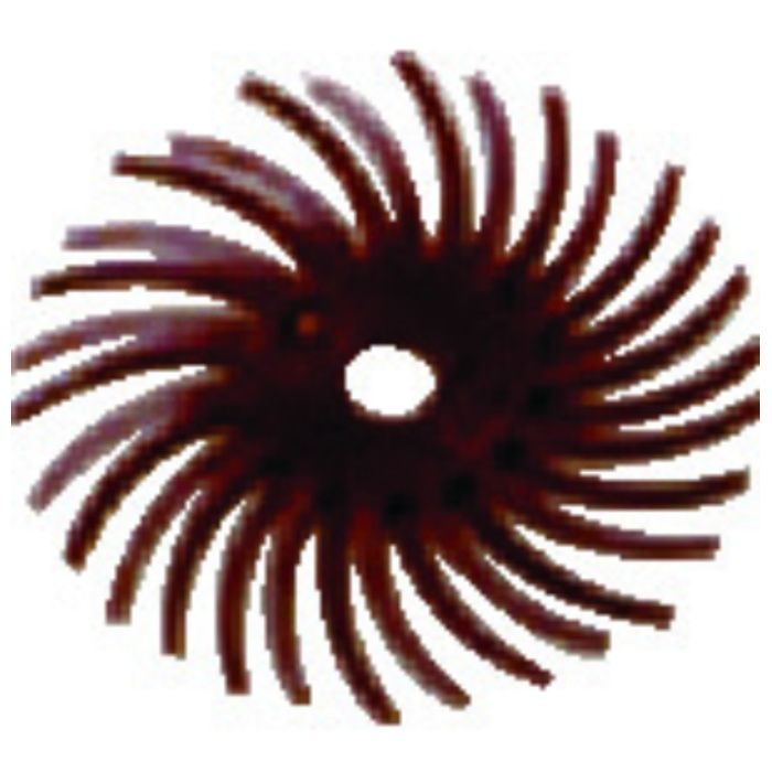 3M　ラジアル・ブリッスルディスク　#220相当　赤茶　14.3mm