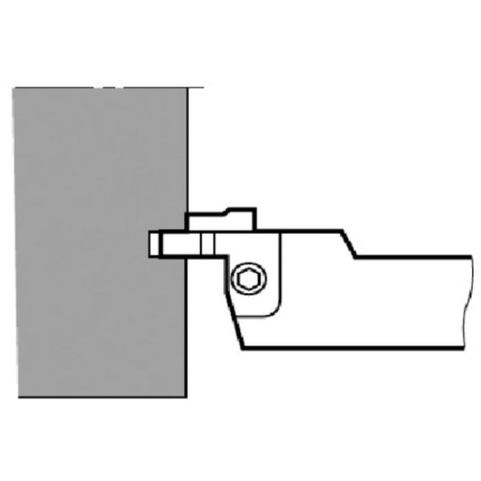タンガロイ　端面溝入れ加工用バイト　CFGSR/L-S/D