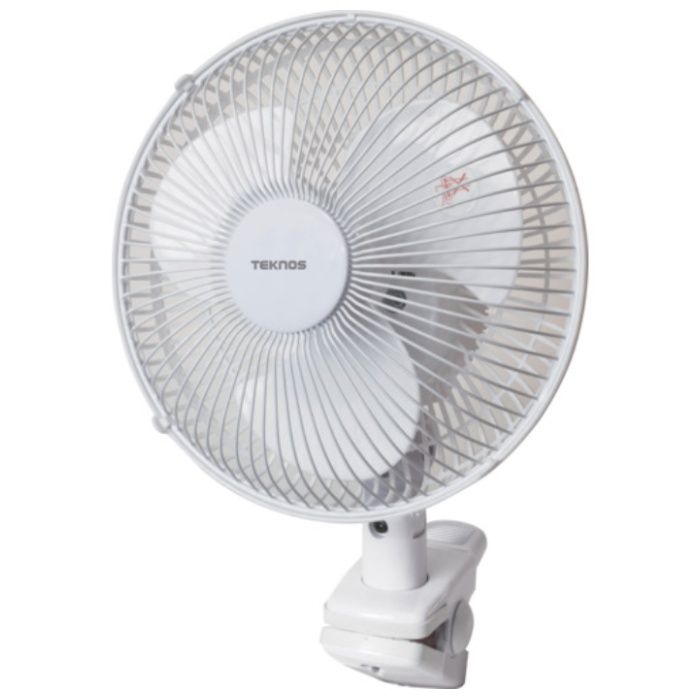 TEKNOS　クリップ扇風機23センチ