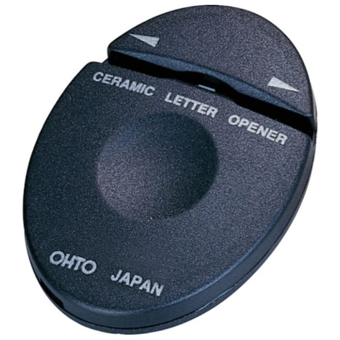 OHTO　セラミックレターオープナー　ブラック