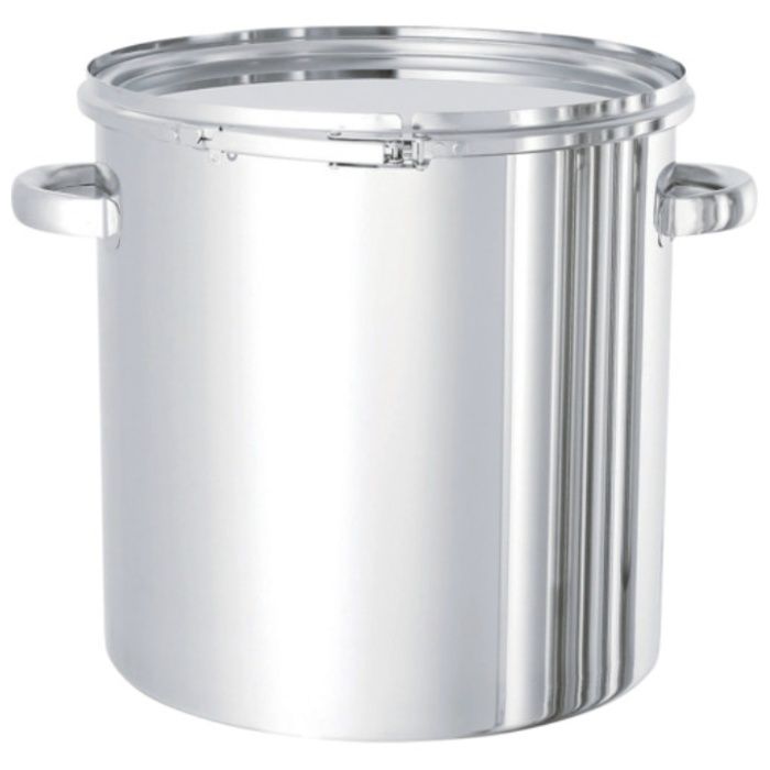 MONOVATE　ステンレスタンク　ストレートレバーバンド式密閉タンク(フタ付)　25L